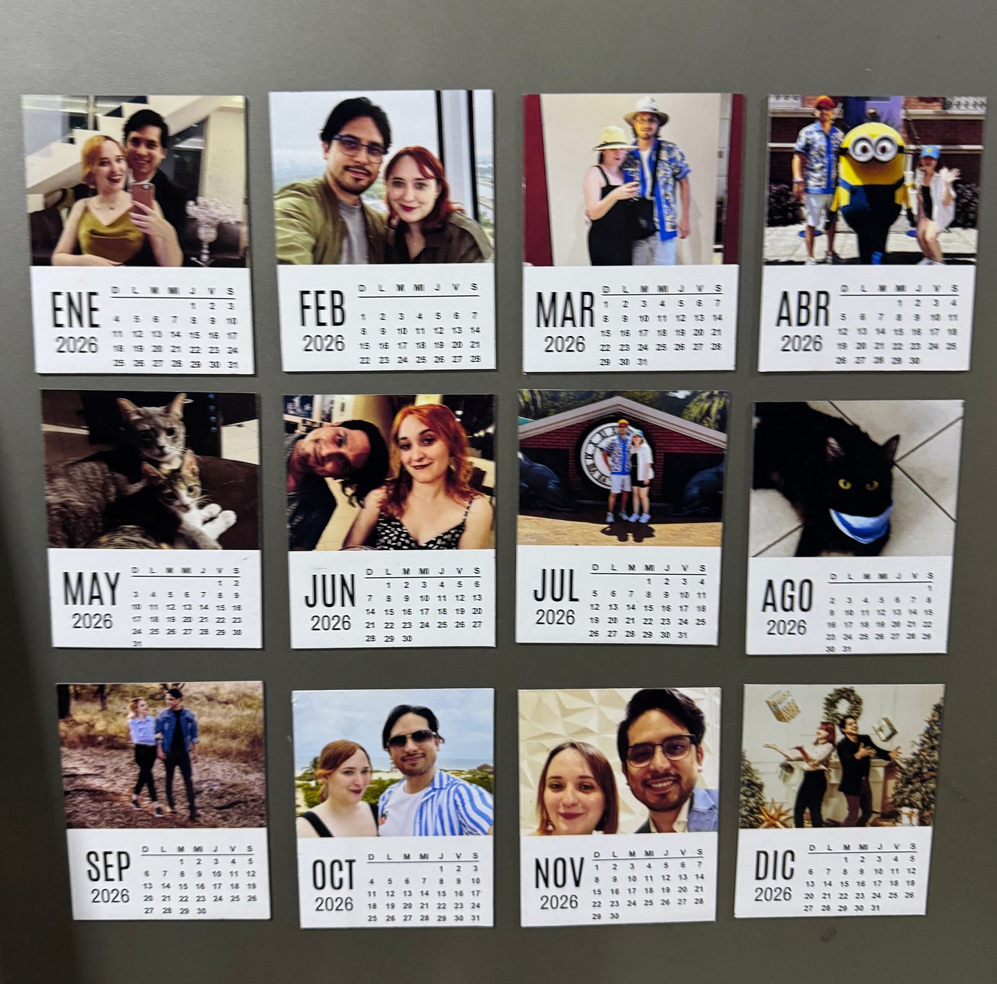 Imán calendario 2026