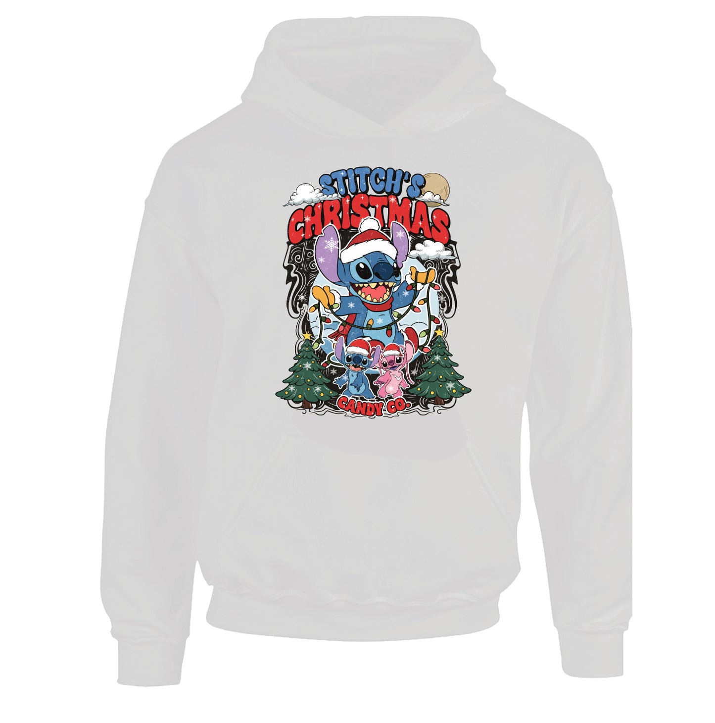 SUDADERA STITCH  NAVIDEÑAS| 4 DISEÑOS