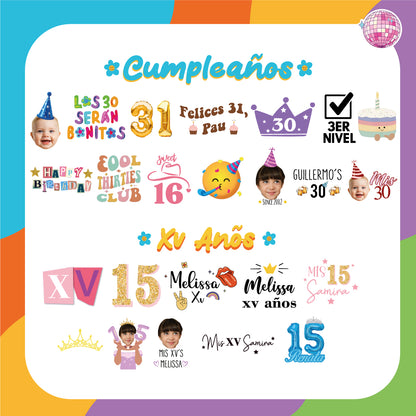 TATUAJES TEMPORALES PERSONALIZADOS