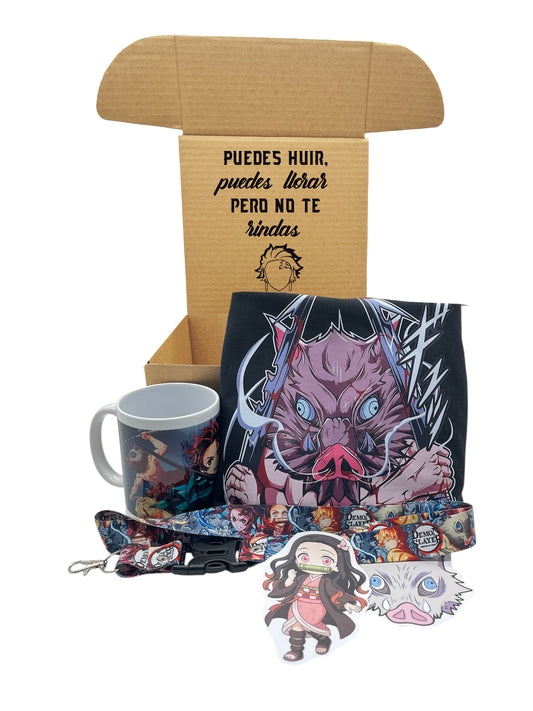 DEMON SLAYER CON TAZA