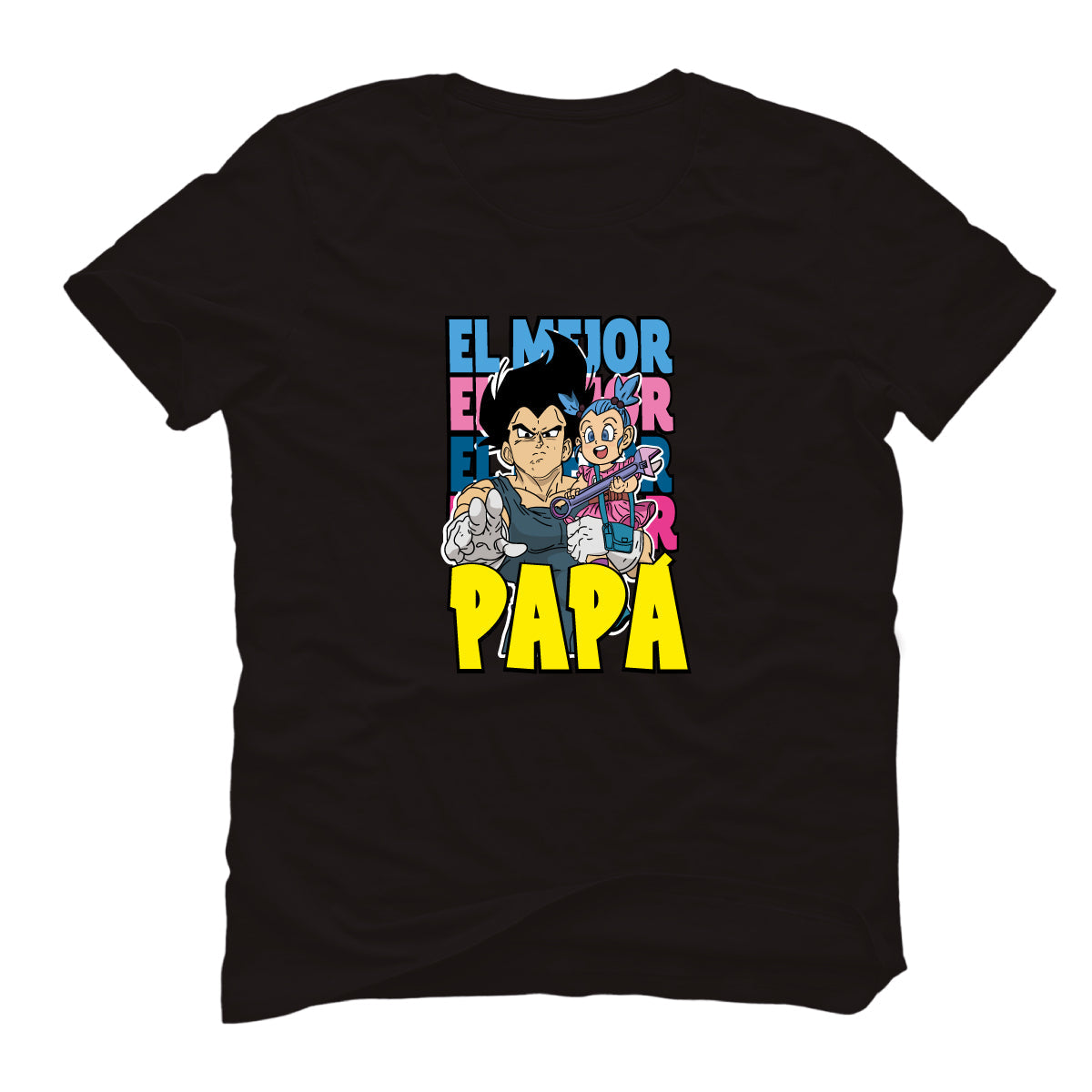 PLAYERA PAPÁ DRAGON BALL| 4 DISEÑOS