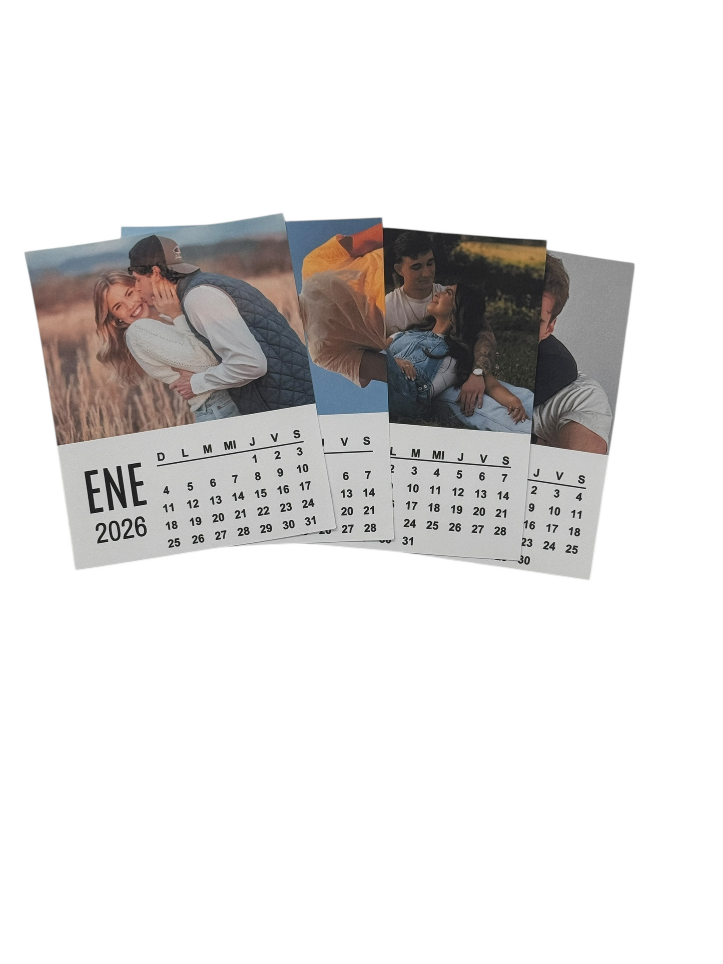 Calendario 2026 con tripie