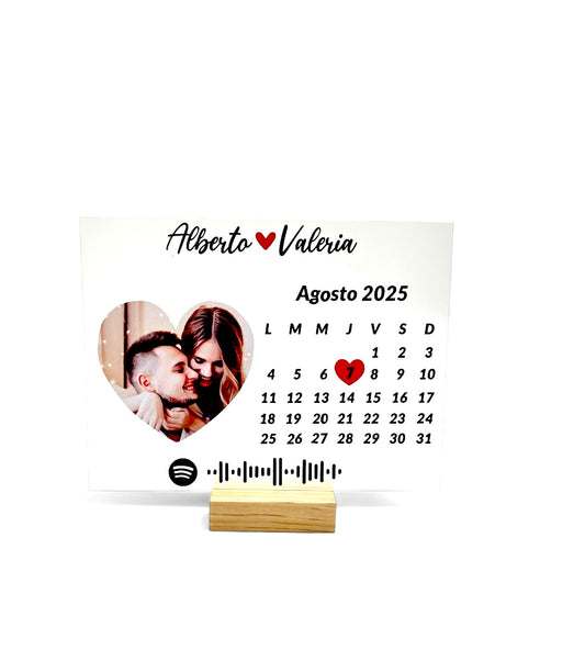Marco spotify calendario