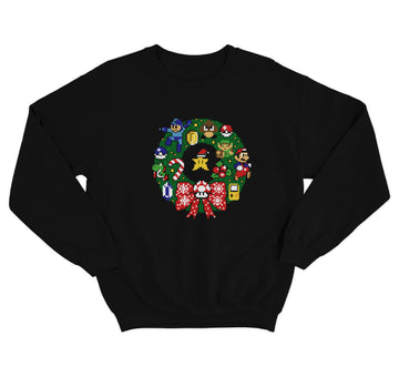 SUDADERA NAVIDAD UGLY MARIO