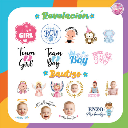 TATUAJES TEMPORALES PERSONALIZADOS