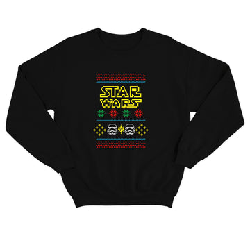 SUDADERA NAVIDAD UGLY STAR WARS